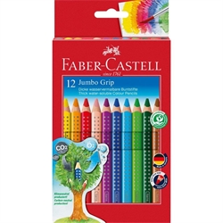 Faber-Castell Farveblyanter Jumbo Grip 12stk