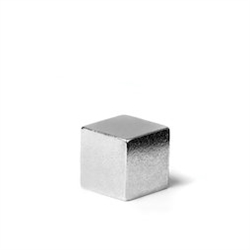 Kubisk magnet - 5 mm.