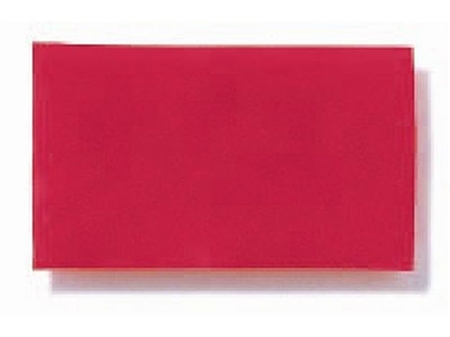 Latexfilm 0,31-0,38 mm, 45mm bredde - rød