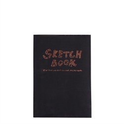 Potentate Sketch Book A5 100g/m2 - sort 120 sider