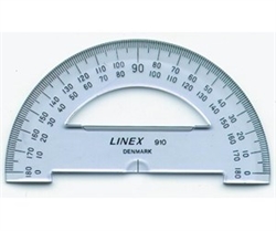 Linex 910 - Halv-cirkulær vinkelmåler