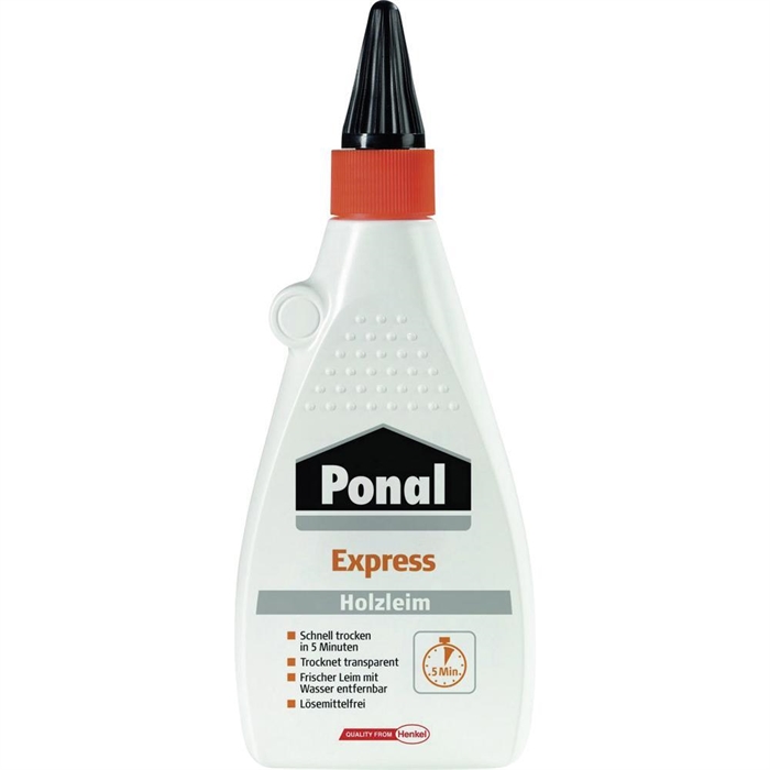 Ponal Express hurtigtørende trælim - 550 g.