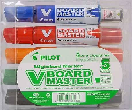 Pilot Board Master - medium - 5 stk. sæt 