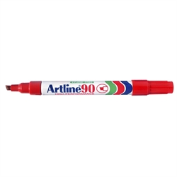 Artline 90 permanent marker - Red