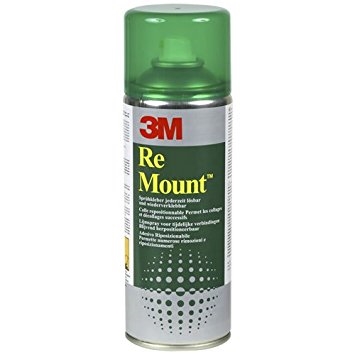 3M Re-Mount flytbar spraylim - 400 ml