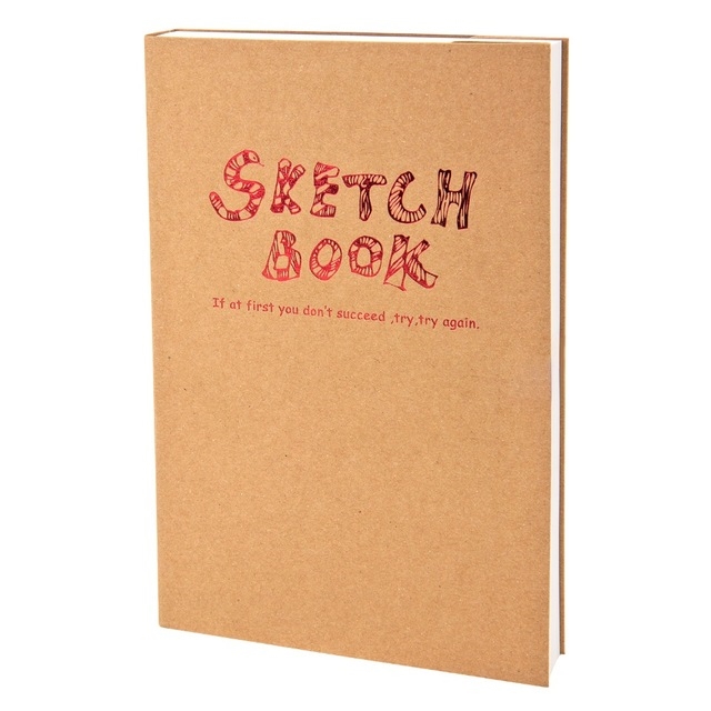Potentate Sketch Book A5 100g/m2 - brun 120 sider