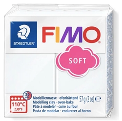 Staedtler Fimo Soft, 57gr. - hvid
