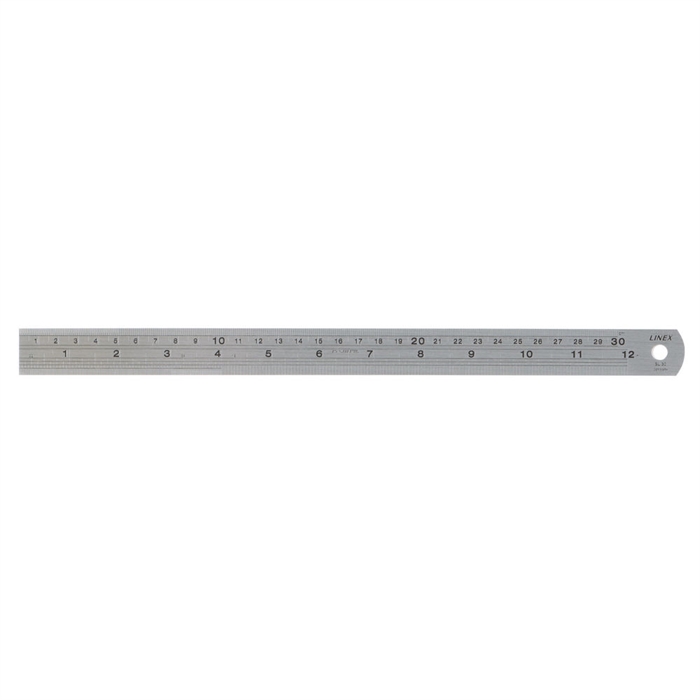 Linex SL stållineal - 30 cm