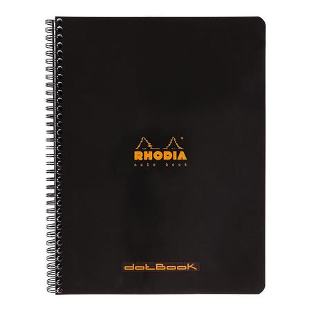 Rhodia dotBook m. spiralryg - A4 højformat