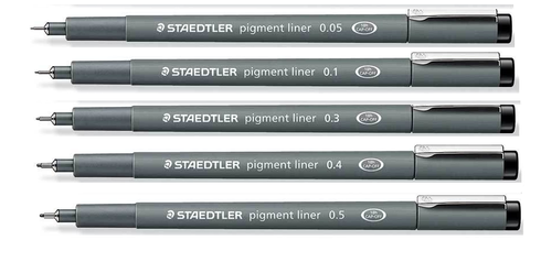 Staedtler Pigment Liner - 0.1 - Black