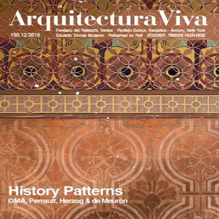 ARQUITECTURA VIVA 190: HISTORY PATTERNS