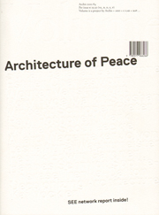 VOLUME 26 ARCHITECTURE OF PEACE