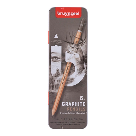 Bruynzeel graphite blyantsæt