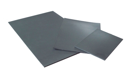 Linoleum ark 3 mm, sort - 15 x 20 cm blød